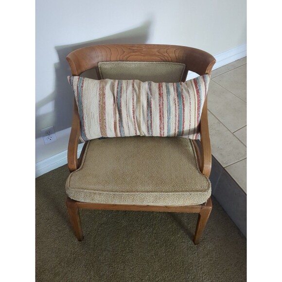 425 South Los Angeles  Anthro Lumbar Pillow Tribal Pattern Feather Down Pillow - Picture 6 of 8